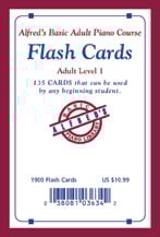 Alfred's Basic Adult Piano Course piano sheet music cover Thumbnail